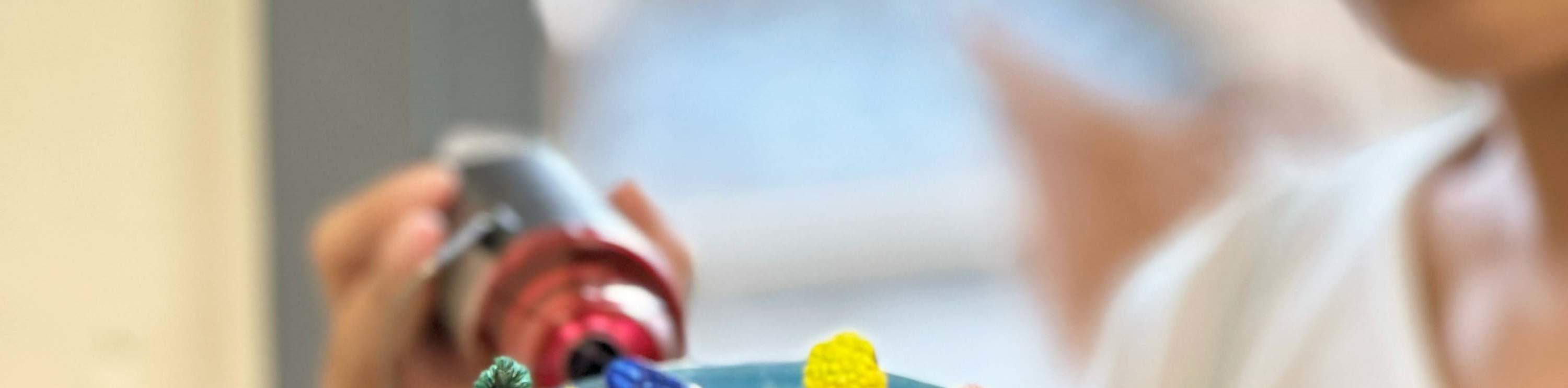 Bougies sculptées finies